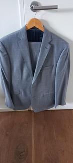 Herenpak 2 delig grijs, Kleding | Heren, Kostuums en Colberts, Ophalen of Verzenden, Zo goed als nieuw, Maat 48/50 (M), Grijs