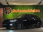 BMW 1-serie 118i M Sport Shadow Line |PANO|VIRTUAL|SFEERVERL, Gebruikt, Met garantie (alle), Leder en Stof, Zwart