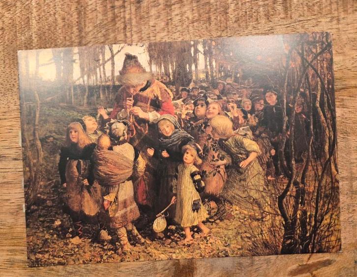 De rattenvanger van Hamelen - James Elder Christie  1881, Verzamelen, Ansichtkaarten | Themakaarten, Ongelopen, Overige thema's