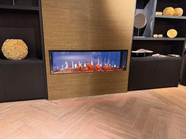 Elektrische haard Fair Fires True Flame 1500 LCD, Huis en Inrichting, Haarden, Zo goed als nieuw, Overige soorten, Ophalen of Verzenden