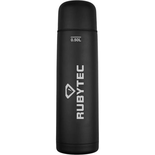 RUBYTEC SHIRA VACUUM BOTTLE 0,5L BLACK, Caravans en Kamperen, Kampeeraccessoires, Nieuw, Ophalen of Verzenden