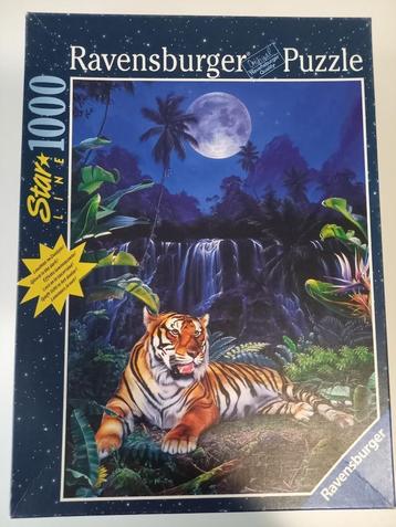 * Puzzel Ravensburger Tijgerparadijs 1000 st *  beschikbaar voor biedingen