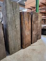 Oude massief houten  sokkels  zuilen 30x30cm, Gebruikt, Ophalen of Verzenden