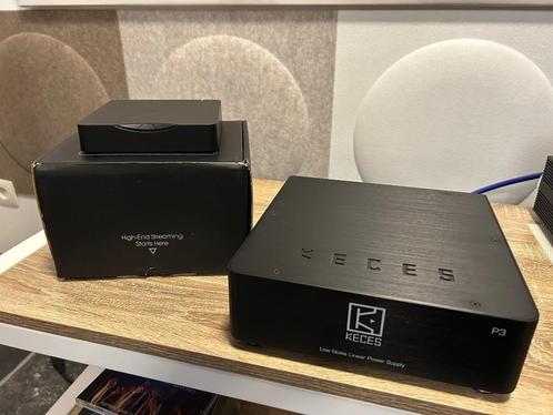 Auralic Aries mini + KECES P3, Audio, Tv en Foto, Versterkers en Receivers, Zo goed als nieuw, Stereo, Minder dan 60 watt, Overige merken