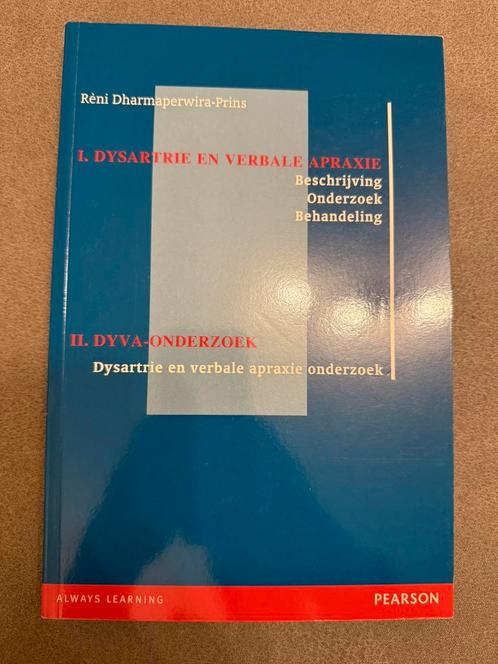 Dysartrie en verbale apraxie - DYVA-onderzoek, Boeken, Wetenschap, Zo goed als nieuw, Ophalen of Verzenden