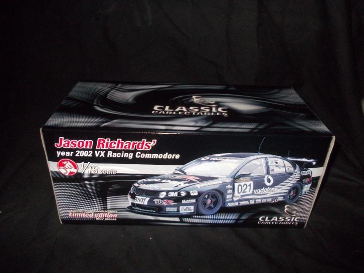 1/18 Holden VX Racing Commodore 2002 Jason Richards, Hobby en Vrije tijd, Modelauto's | 1:18, Nieuw, Ophalen of Verzenden