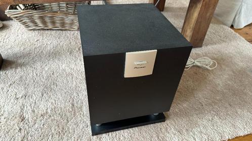 Actieve Subwoofer – Pioneer S-W90S – Krachtige bas!, Audio, Tv en Foto, Luidsprekers, Zo goed als nieuw, Subwoofer, 60 tot 120 watt