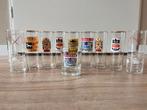 Vintage (Longdrink)glazen verschillende merken, Ophalen, Zo goed als nieuw, Borrel- of Shotglas