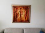 Three warriors, Antiek en Kunst, Kunst | Schilderijen | Abstract, Ophalen of Verzenden