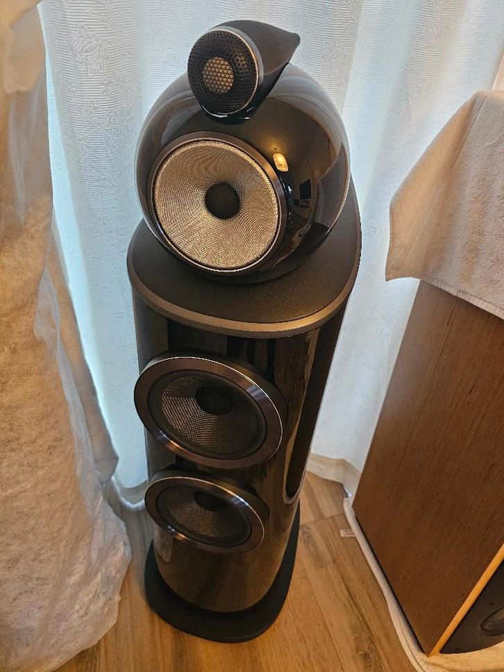 B&W 803 d4, Audio, Tv en Foto, Luidsprekers, Zo goed als nieuw, Front, Rear of Stereo speakers, 120 watt of meer, Overige merken