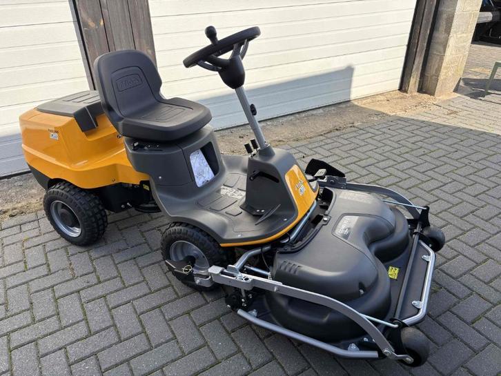 Als nieuw, frontmaaier zitmaaier, Tuin en Terras, Zitmaaiers, Zo goed als nieuw, 90 tot 120 cm, Elektrische starter, Mulchfunctie