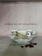 Illy Art Collection 1992 Italy espresso kop & schotel, Ophalen, Zo goed als nieuw, Overige stijlen, Kop(pen) en/of Schotel(s)