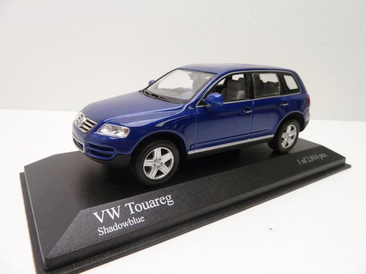 Volkswagen Touareg  '' Minichamps '', Hobby en Vrije tijd, Modelauto's | 1:43, Zo goed als nieuw, Auto, Overige merken, Ophalen of Verzenden