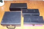 4 Cassettebandjes koffertjes, Ophalen of Verzenden, Gebruikt, Overige genres, 2 t/m 25 bandjes