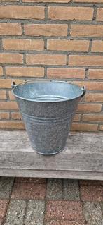 Zinken emmer, Minder dan 30 cm, Minder dan 60 cm, Rond, Ophalen of Verzenden