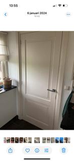 Hardhouten stompe binnendeuren, Ophalen, Gebruikt, 80 tot 100 cm, Binnendeur