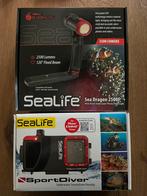 Sealife Sportdiver Pro 2500 Set, Met 2de Accu!, Watersport en Boten, Onderwaterhuis of Camera, Ophalen of Verzenden, Zo goed als nieuw