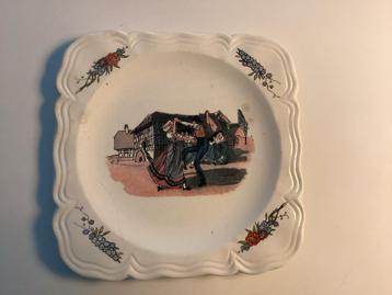 Oud Sarreguemines Obernai bordje beschikbaar voor biedingen