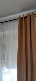 Mooie goud/ camel kleurige gordijnen van Ikea, Huis en Inrichting, Stoffering | Gordijnen en Lamellen, Ophalen, Gebruikt, Overige kleuren