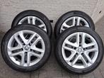 Renault Megane ZomerBandenset 205/55R16, Ophalen, Gebruikt, 16 inch, Banden en Velgen