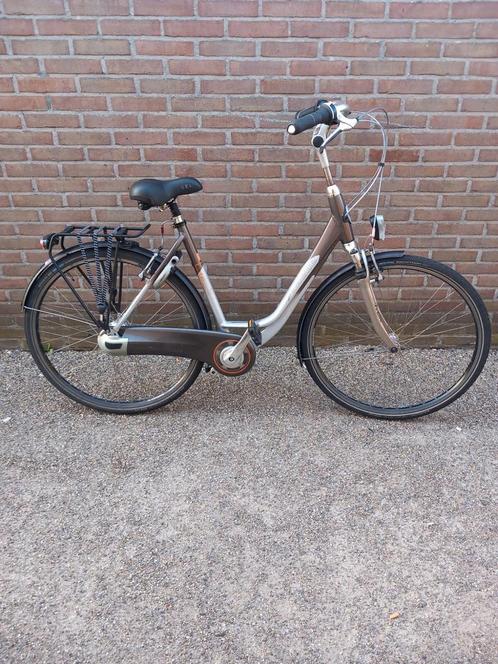 Goede nette gazelle orange D53cm, Fietsen en Brommers, Fietsen | Dames | Damesfietsen, Zo goed als nieuw, Gazelle, Versnellingen