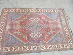 antiek handgeknoopt perzisch tapijt, Antiek en Kunst, Ophalen of Verzenden