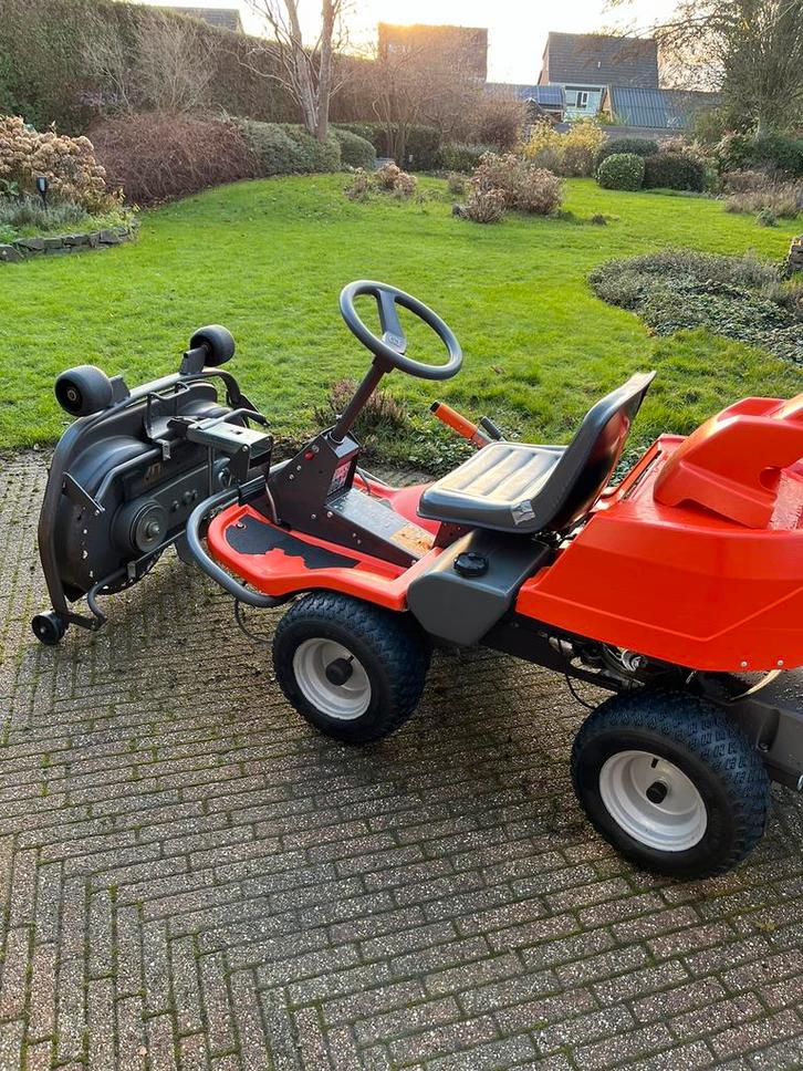 Husqvarna Rider 13 Bioclip, Tuin en Terras, Zitmaaiers, Gebruikt, 90 tot 120 cm, Elektrische starter, Mulchfunctie, Ophalen