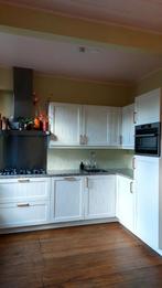 Onderkast hoek, Huis en Inrichting, Keuken | Complete keukens, Ophalen, Gebruikt, Crème, Hoekkeuken