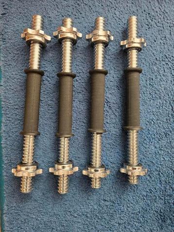 4x Dumbbell stangen halter stang dumbells nieuw dumbel  beschikbaar voor biedingen