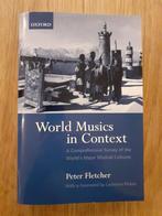 World Musics in Context - Peter Fletcher, Verzenden, Zo goed als nieuw, Genre of Stijl, Peter Fletcher