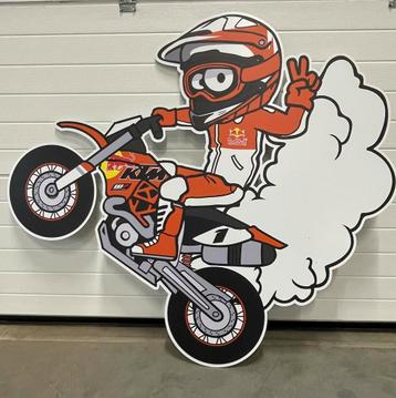 Geboortebord Motor - te personaliseren met naam beschikbaar voor biedingen