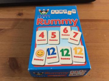 Rummy van Clown Games. Spel nog nieuw, doosje wat schade beschikbaar voor biedingen
