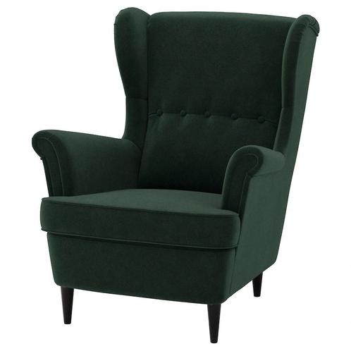 STRANDMON
Oorfauteuil groen, Huis en Inrichting, Fauteuils, Zo goed als nieuw, Ophalen
