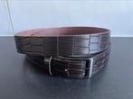 Nieuwe croco print riem taillemaat 105cm, -, Echt leder, -, Nieuw