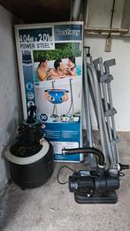 Zwembad Bestway Power Steel 404x201 cm, Tuin en Terras, Zwembaden, 200 tot 300 cm, 80 tot 120 cm, Ophalen of Verzenden, Zo goed als nieuw