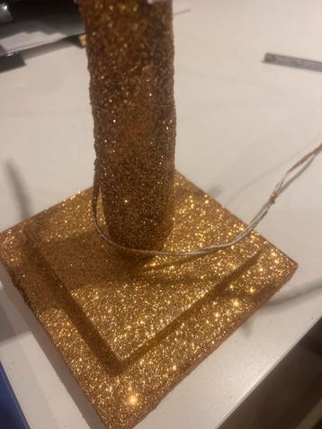 Bronskleurige LED Kerstboom - 100cm beschikbaar voor biedingen