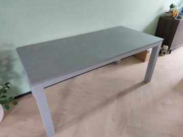Eettafel grijs  beschikbaar voor biedingen