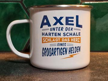 Mok "AXEL" Duits beschikbaar voor biedingen