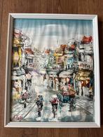 Schilderij: Levendige Straatscène 53x43, Ophalen