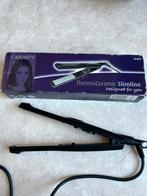 Carmen hair straightener stijltang ThermoCeramic Slimline, Ophalen, Gebruikt, Krultang of Stijltang