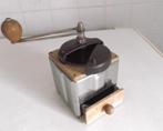 Oude Koffiemolen Nikkel met bakelieten deksel, Antiek en Kunst, Ophalen of Verzenden