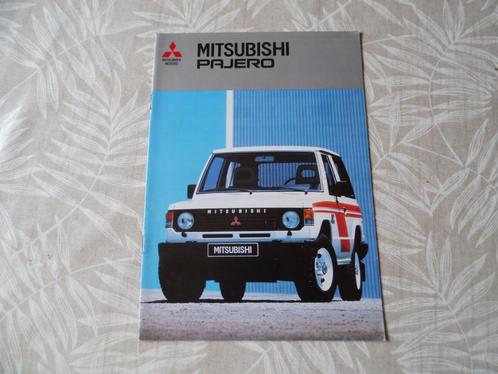 Mitsubishi Pajero, Boeken, Auto's | Folders en Tijdschriften, Zo goed als nieuw, Mitsubishi, Verzenden