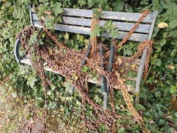 Ca 80 m1 sierkettingen kettingen ketting roestkleur tuin etc beschikbaar voor biedingen