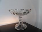 Art Deco Val st Lambert Fruitschaal op voet, Antiek en Kunst, Antiek | Glas en Kristal, Ophalen of Verzenden