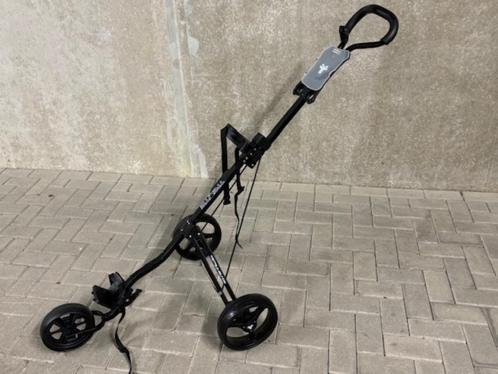 Golf trolley 3 wiel, Sport en Fitness, Golf, Zo goed als nieuw, Golfkar, Overige merken, Ophalen