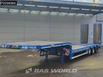 Broshuis 3ASD-18-30/0 Lift + Steering Axle Hydraulic Ramps, Auto's, Stof, Blauw, Overige brandstoffen, Bedrijf