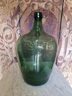 Grote groene vintage vaas 40x80, Ophalen of Verzenden, Minder dan 50 cm, Groen, Glas