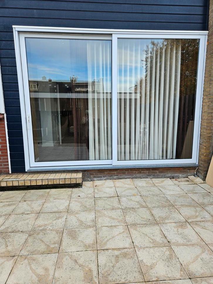 Schuifpui - Perfect voor jouw tuin!, Doe-het-zelf en Verbouw, Kozijnen en Schuifpuien, Gebruikt, Schuifpui, Kunststof, 150 tot 225 cm