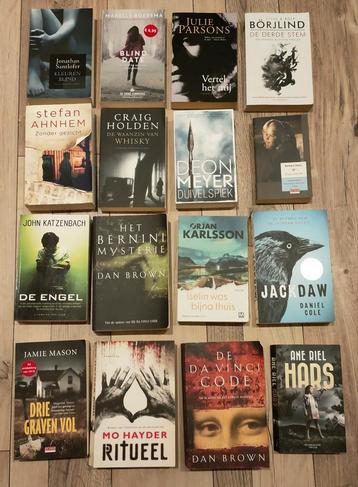 Verschillende thrillers beschikbaar voor biedingen