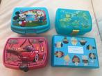 4x broodtrommel Mickey Mouse, Cars, Winnie de Poeh, Ophalen of Verzenden, Nieuw